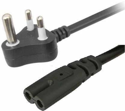 Mak World Power Cord 1.2 m 2 Pin Universal Power Cable for Camera Printer Power Adapter Charger - 1.2 Meter