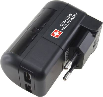SWISS MILITARY UAM 2 MULTIUTILITY CHARGER Worldwide Adaptor