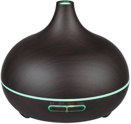 Divine Aroma Water Diffuser Aromatherapy Combo | Aroma diffuser (funnel type) + Stress Relief and Calming Oil 10 ml