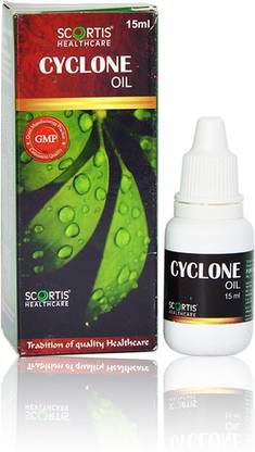 SCORTIS HEALTH CARE Cyclone Oil - 15 ml, Ayurvedic Oil For Energy & Stamina For Men