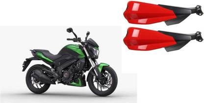 Buras NEW RED SHINE PROTECTIVE HANDGUARD FOR NEW DOMINAR 400 BEST QUALITY PRODUCT FOR THE BIKERS Handlebar Hand Guard