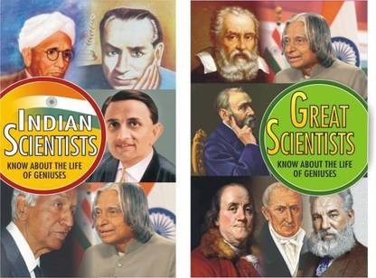 GREAT SCIENTISTS OF ALL TIME (SET OF 2 BOOKS) Indian Scientist and Great Scientists