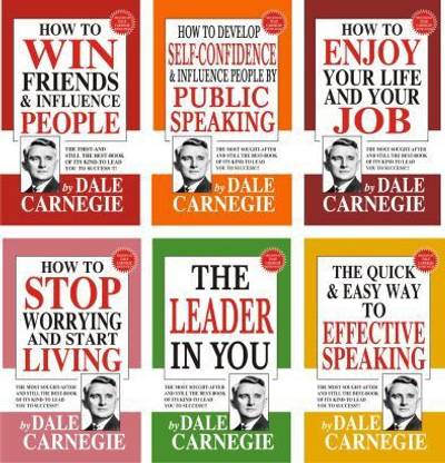 DALE CARNEGIE'S SELF IMPROVEMENT AND GROWTH SET (SET OF 6 BOOKS)