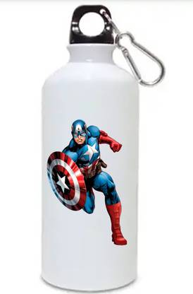 vs creative Captain America 750 ml water bottle use for daily drinking 750 ml Bottle