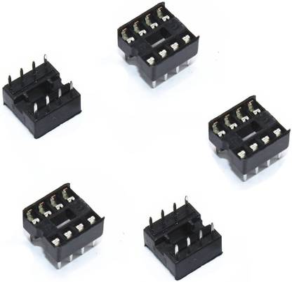 Ovicart 8 Pin Dip Ic Socket-Base-Connector Electronic Components Electronic Hobby Kit