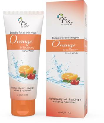 Fixderma Fix Derma Dry skin Orange  60 GM Face Wash