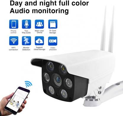 Bzrqx Digital Security Wireless CCTV IP Camera Full HD Night Vision Security Camera