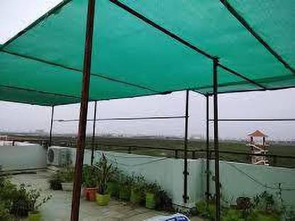 SL Sun Shade Net | Sun Protected Green House Netting | Multipurpose Green Net | Green Shades Net | Green Net For Home| Garden | Construction | Parking 90% (SIZE = 10X6 FEET) Portable Green House