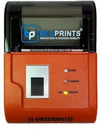 BluPrints BluPrintsIntegrated Biometric Finger Print (Aadhar enabled) Thermal Printer (2inch/58 mm) Thermal Receipt Printer