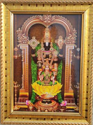 SRI BALAJI ACRALICS Balaji Religious Frame