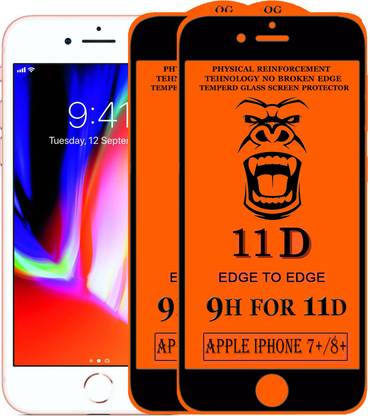 Gorilaorginal Edge To Edge Tempered Glass for Apple iPhone 8 Plus