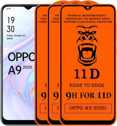 Xester Edge To Edge Tempered Glass for Oppo A9 2020