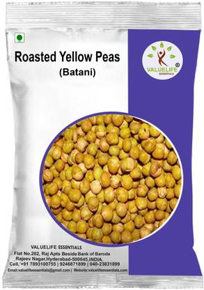 Value Life Roasted Yellow Peas (Batani) 500g