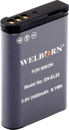 वेल्बर्न EN-EL23 Rechargeable Battery Pack compatible with Nikon Coolpix B700, P600 , P610,P900 बैटरी
