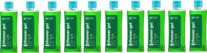 GET REAL Shower Gel With Aloe Extract PACK OF 10