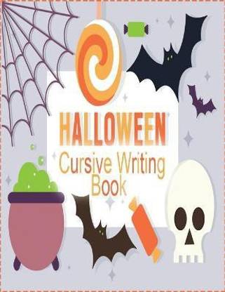 halloween cursive writing book