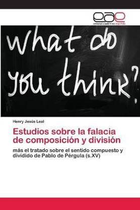 Estudios sobre la falacia de composicion y division