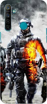 Repex Back Cover for Realme 5 Call Of Duty, Game, Games