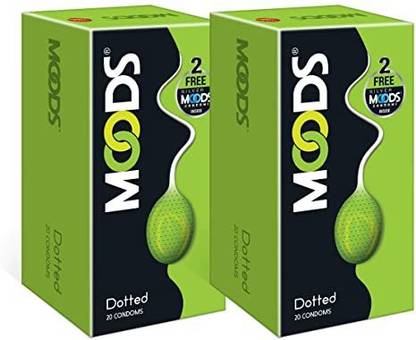 MOODS Super Dotted Condoms Combo (44 pic) Condom