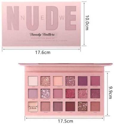 Trendy Trotters THE NUDE EYESHADOW PALETTE 18 g