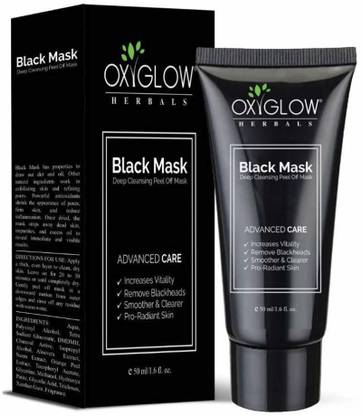 OXYGLOW Black Mask Deep Cleansing Peel Off Mask