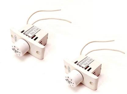 ERHIndia (Pack of 2) Fan Regulator for Ceiling Fans. Fan Speed Controller 5 step Ac 220v-240v Step-Type Button Regulator