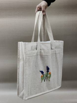 9face Grocery Shopping Bag/Eco-Friendly Multipurpose Carry Bag/Thela/Jhola/Girls Tote Bag/16 Litre/Messenger Bag &Thick Bottom Grocery Bag