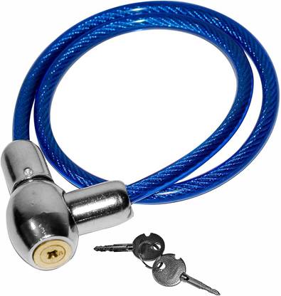 Miwings Steel Key Lock For Helmet
