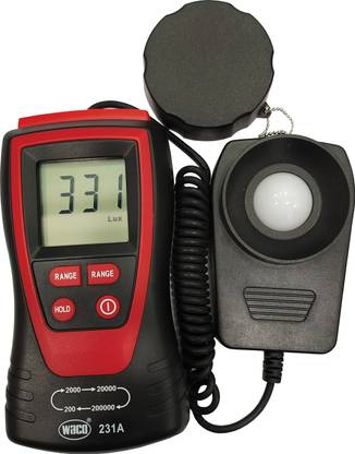 WACO 231A DIGITAL LUX METER (Range: 20 TO 200000) LUX Light Meter