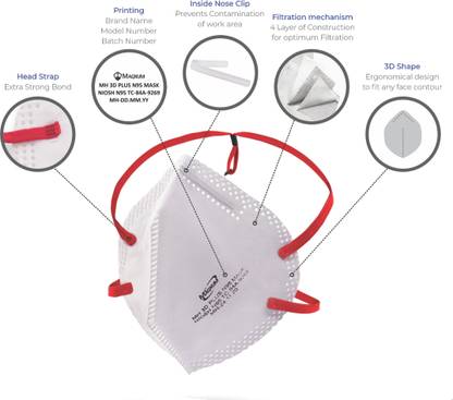 Magnum MH 3D PLUS N95 Mask