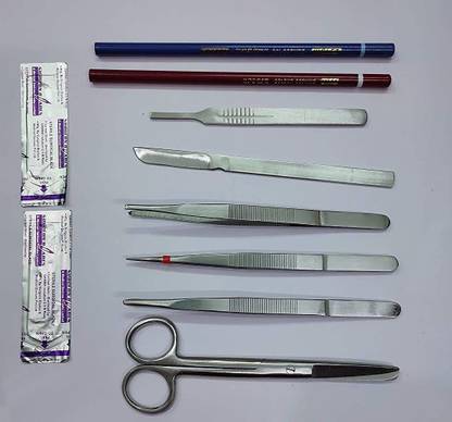 ARINEO MBBS First Year Dissection Box Complete Kit Medical Equipment Combo