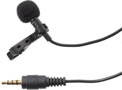shopfloor.xyz 3.5mm Clip Microphone For Youtube, Collar Mike For Voice Recording, Lapel Mic Mobile, Pc, Laptop, Android Smartphones, Dslr Camera क्लिप ऑन मिनी लेपल लेवलियर माइक्रोफोन