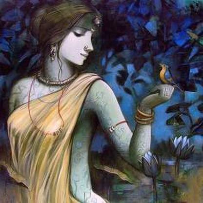 HandPainted Artwork Painting Canvas 30 inch x 30 inch Painting