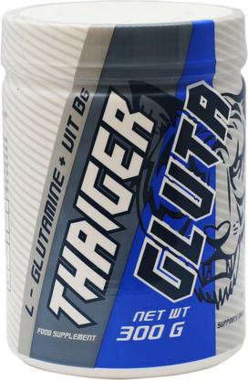 Thaiger Gluta L-Glutamine + Vitamin B6 300 grams (Orange Flavor) Glutamine