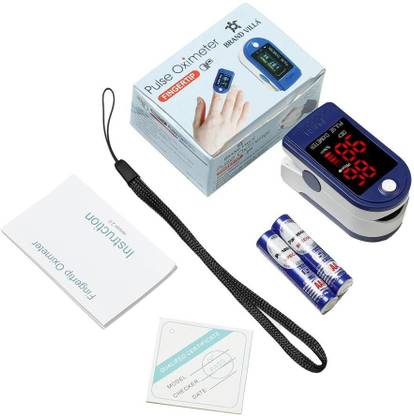 Brandvilla Digital Fingertip Oximeter Pulse & Heart Rate Reader with Color Display Pulse Oximeter Pulse Oximeter