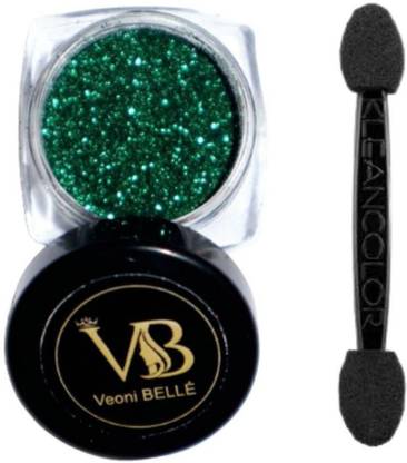 Veoni Belle Green Glitter Eye Shadow