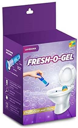 leelag FRESH-O-GEL Toilet Cleaning Gel(Lavender Flavours) Lavender Gel Toilet Cleaner