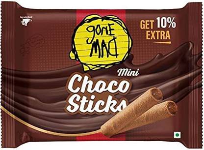 Gone Mad Choco Sticks Tray Pack 40.7g (Pack of 10)*3 Wafers
