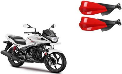 Buras NEW RED SHINE PROTECTIVE HANDGUARD DESIGN FOR NEW HERO IGNITOR QUALITY PRODUCT FOR THE BIKERS हैंडलबार हैंड गार्ड