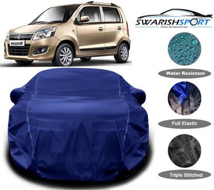 Swarish Car Cover For Maruti Suzuki WagonR (With Mirror Pockets)