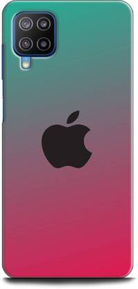 Afterglow Back Cover for SAMSUNG Galaxy A12 APPLE LOGO, APPLE, IPHONE, APPPLE PHONE, IPHONE 11