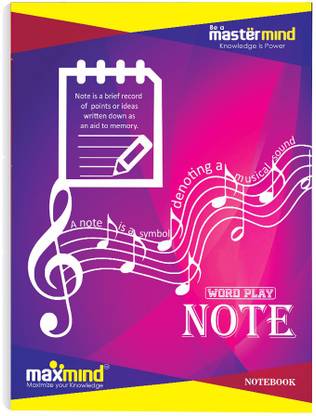MaxMind DC 160 FR Regular Notebook Four Rule 160 Pages