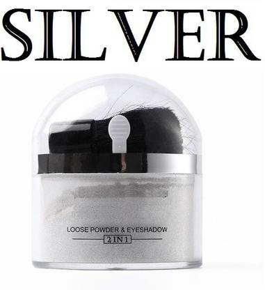 Latixmat SHIMMERY SHINY GLOW ILLUMINATOR MAKEUP BASED POWDERY SILVER HIGHLIGHTER Highlighter