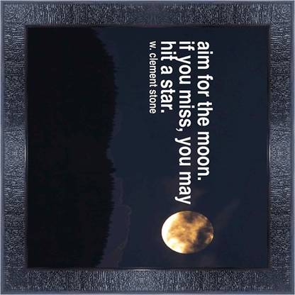 pnf 655-MOTIVATIONAL QUOTES believe in yourself have faith in your abilities withot a humble but reasonable confidence in your own powers you cannot be successful or happy with Wooden Synthetic Frame Digital Reprint 13 inch x 13 inch Painting