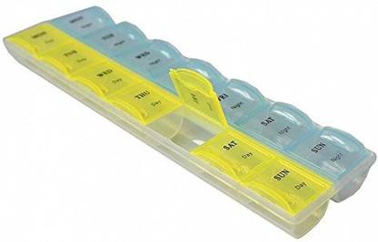 ArrayStyle 14 Days Pill Medicine Storage Box Organizer For 14 Days Pill Box