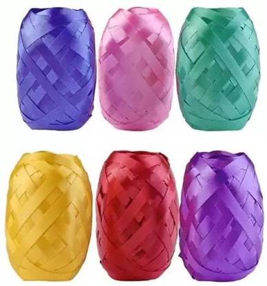 party wow ribboobn string-jjn Multicolor PP (Polypropylene) Ribbon