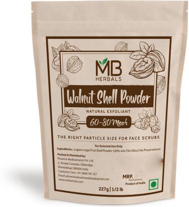 MB Herbals Walnut Shell Powder 60-80 mesh Scrub