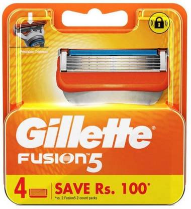 Gillette Fusion5 Cartridge (4 cartridges)