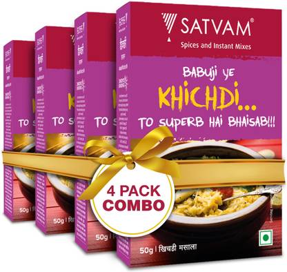 Satvam Khichadi Masala (Pack of 4) | (4 * 50 Grams)