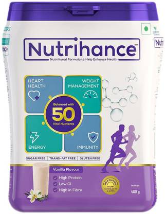 Jubilant Nutrihance Nutritional Formula help Enhance Health (Vanilla)(400g_